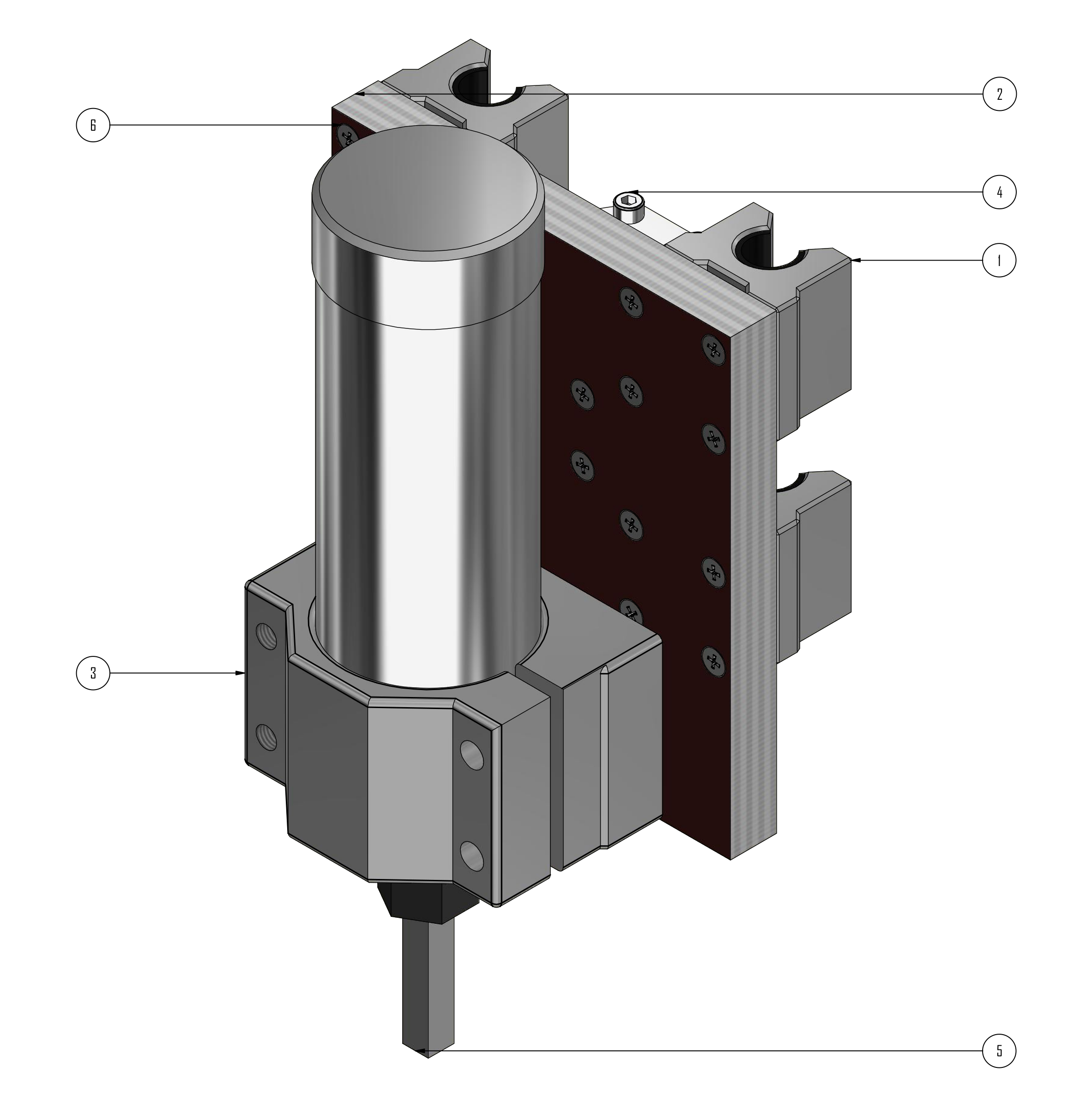 Progetto di CNC IsoMarc 3070110 - Asse Z